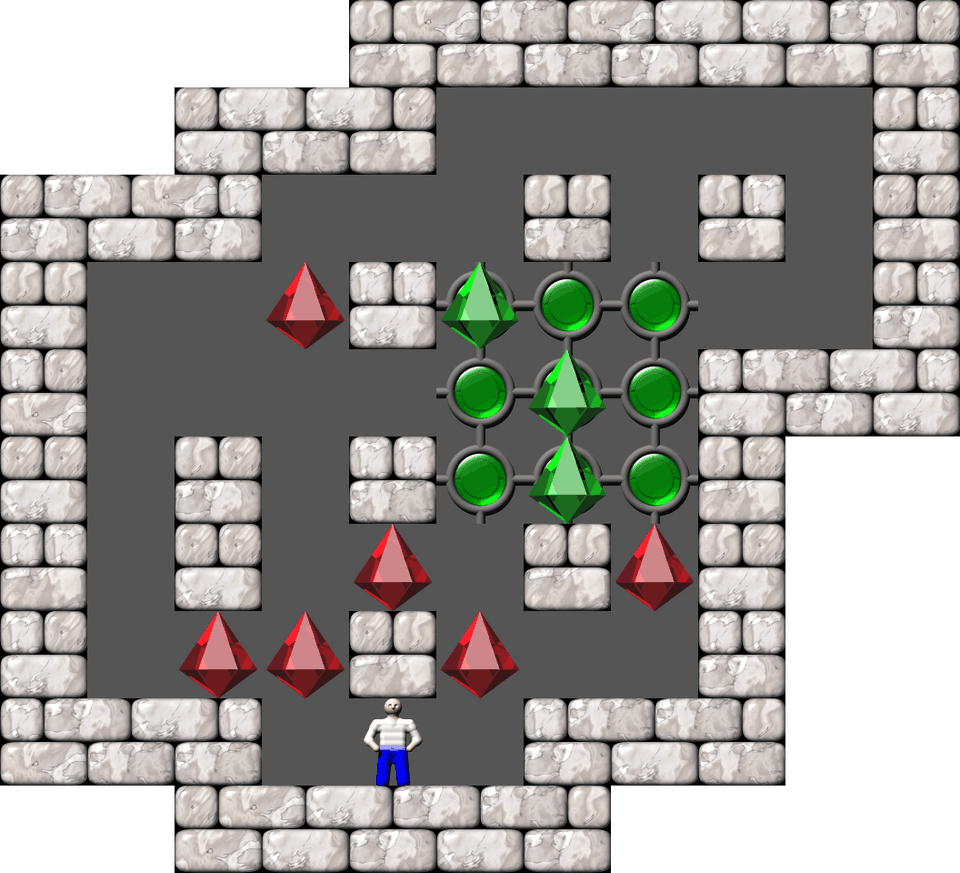 Sokoban Kevin 21 level 8